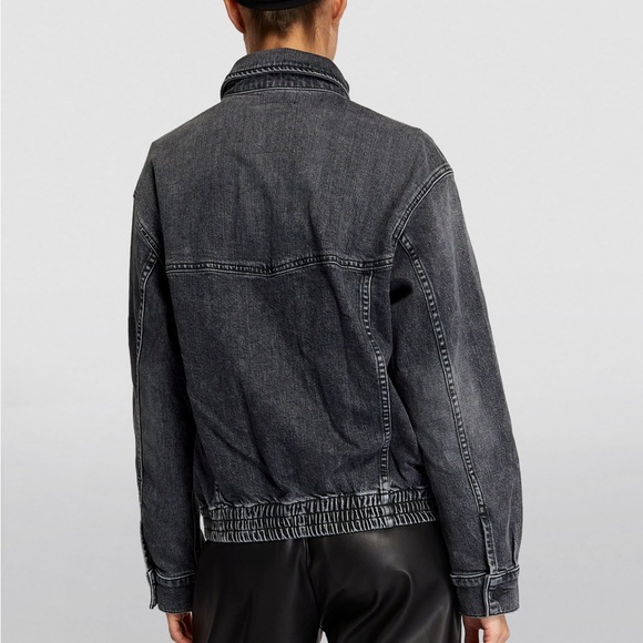 MOTHER The Springy patch denim jacket in Midnights with Molly color - Picture 3 of 13